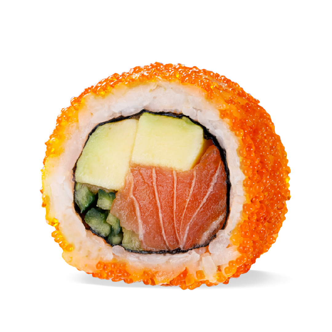 Рол Каліфорнія з лососем